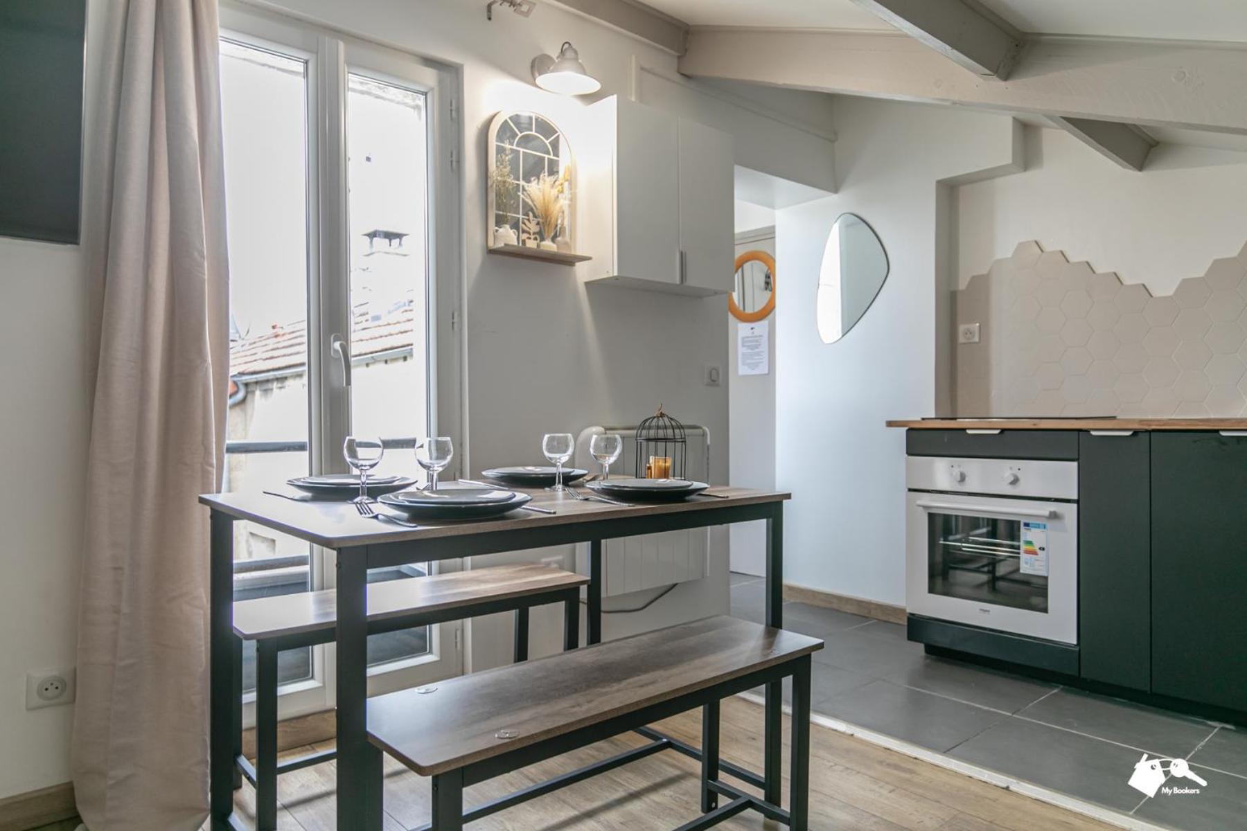 Mba Splendide Appart -Montreuil 2-Proche Vincennes Екстер'єр фото